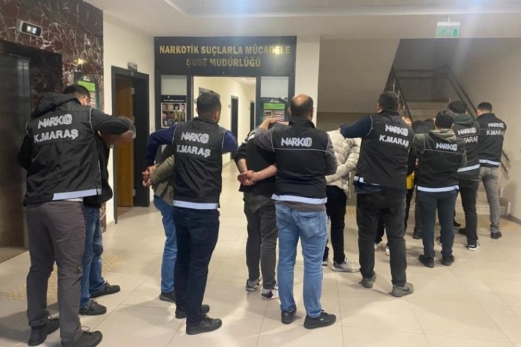 Kahramanmaraş'ta uyuşturucu operasyonu!
