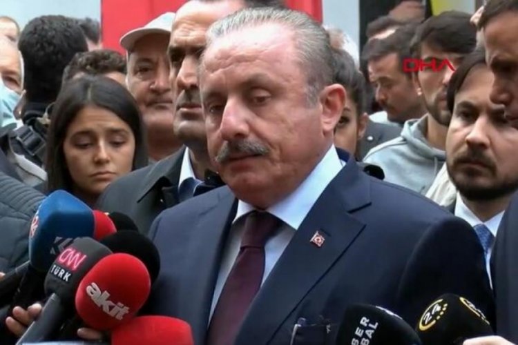 TBMM Başkanı Şentop'dan ter&ouml;r saldırısı a&ccedil;ıklaması