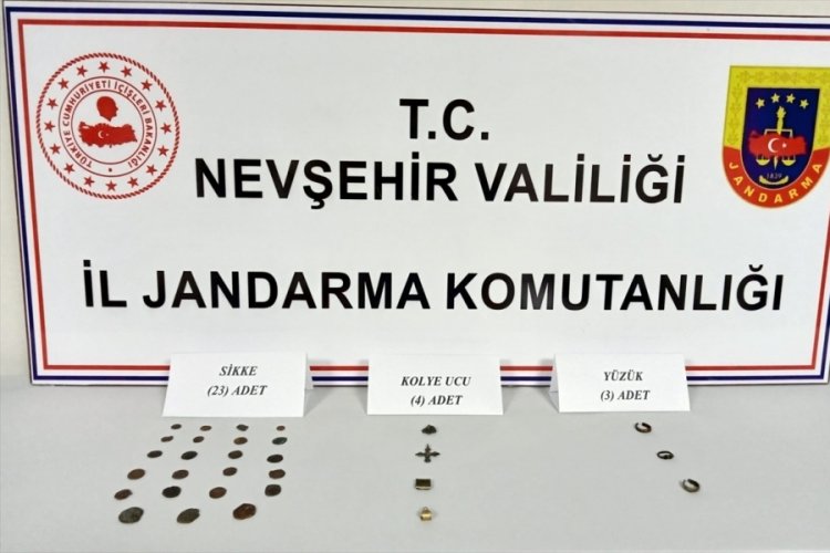 Nevşehir'de tarihi eser operasyonu