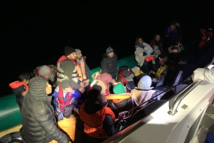 &Ccedil;anakkale &ouml;l&uuml;me terk edilen 41 g&ouml;&ccedil;men kurtarıldı