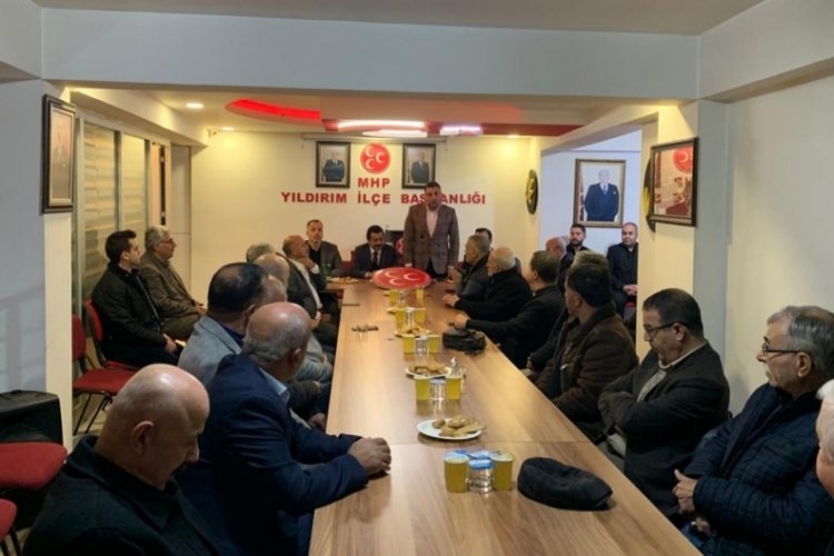 MHP Bursa Yıldırım İl&ccedil;e teşkilatı istişare toplantısı d&uuml;zenledi