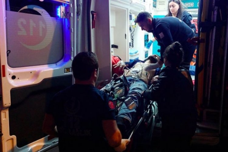 K&uuml;tahya'da t&uuml;pten sızan gaz bomba gibi patladı: Yaralılar var