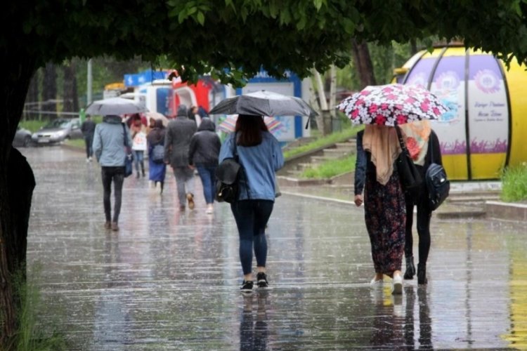 Marmara i&ccedil;in sağanak yağış uyarısı... Bursa yağış bekliyor mu?