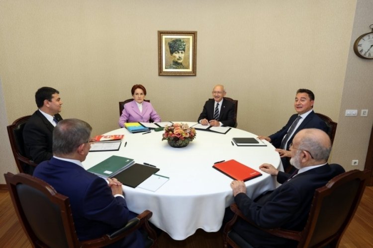 6'lı masa harekete ge&ccedil;ti: 16 madde &uuml;zerinde anlaştı