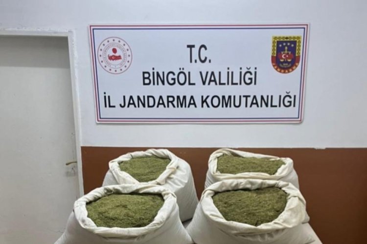 Bing&ouml;l'de ger&ccedil;ekleştirilen operasyonda 166 kilo esrar ele ge&ccedil;irildi