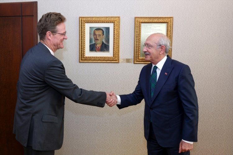 Kılı&ccedil;daroğlu, AB T&uuml;rkiye Delegasyonu Başkanı Meyer-Landrut ile g&ouml;r&uuml;şt&uuml;