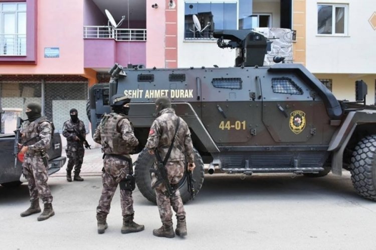 Malatya'da Girdap operasyonunda 4 kişiye g&ouml;zaltı