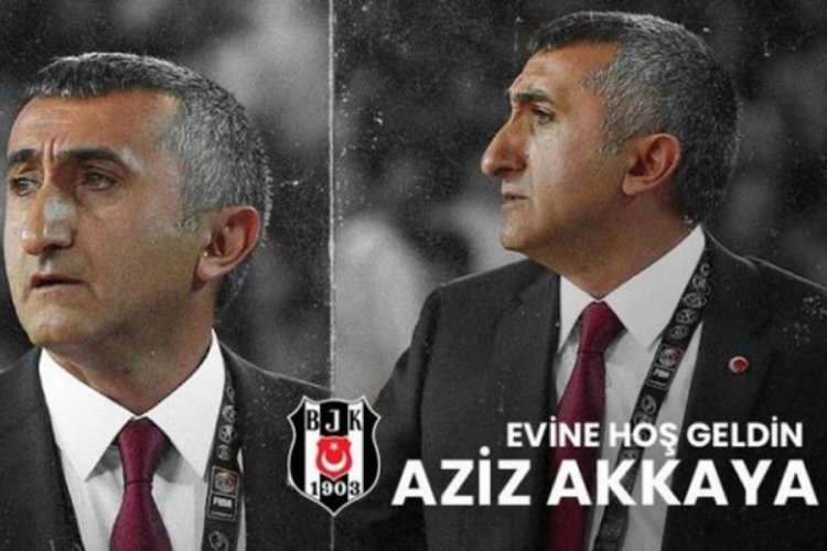 Aziz Akkaya, Beşiktaş GKN kargo takımı'nın başantren&ouml;r&uuml; oldu