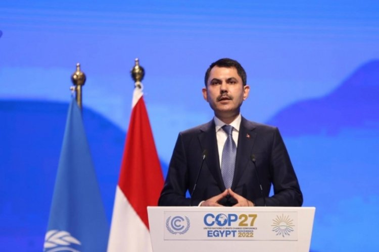 Bakan Kurum: COP31'i &uuml;lkemizde d&uuml;zenleme arzumuzu iletiyoruz