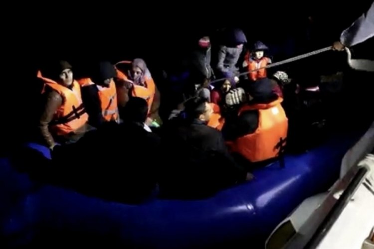&Ccedil;anakkale Ezine'de 32 g&ouml;&ccedil;men yakalandı