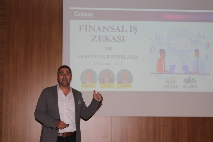 NOSAB'DA 'Finansal İş Zekası ve Stratejik Raporlama' konusu ele alındı