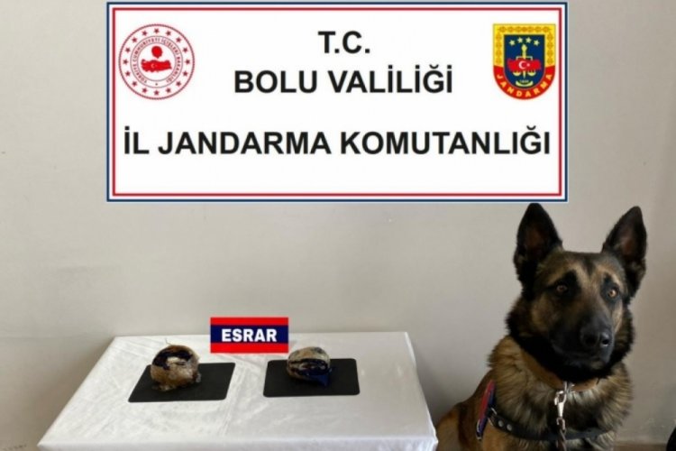 Bolu'da cips kutusunda toz esrar ele ge&ccedil;irildi