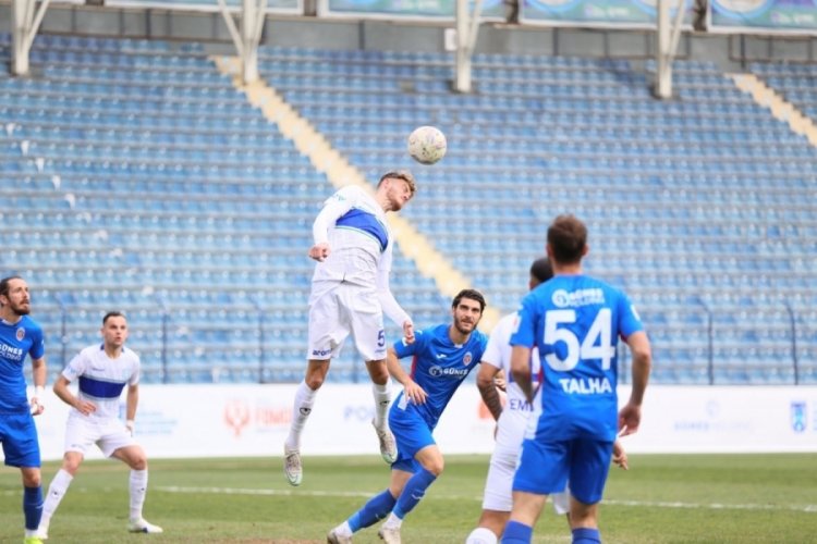 Bursa Yıldırımspor 1 puana razı oldu