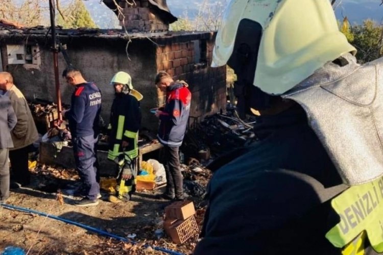 Denizli'de acı olay: Alevlerin arasında kalan yaşlı kadın, feci şekilde can verdi!