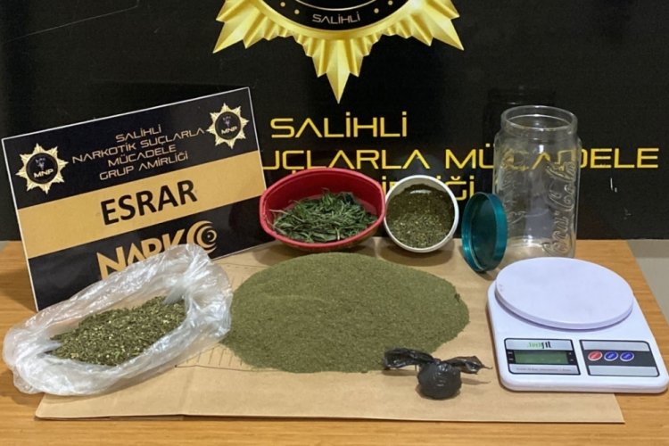 Manisa'da zehir taciri tutuklandı