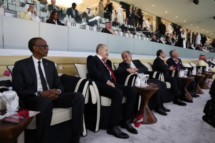 Erdoğan, 2022 FIFA D&uuml;nya Kupası a&ccedil;ılış t&ouml;renine katıldı