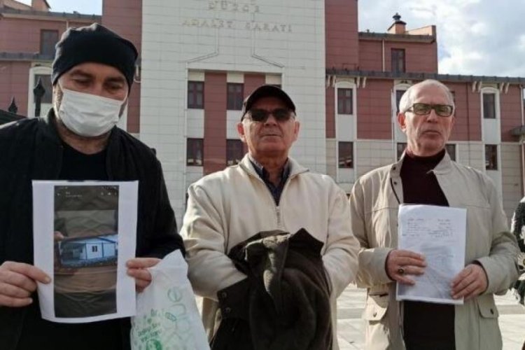 D&uuml;zce'de ev hayali kurarken dolandırıldılar