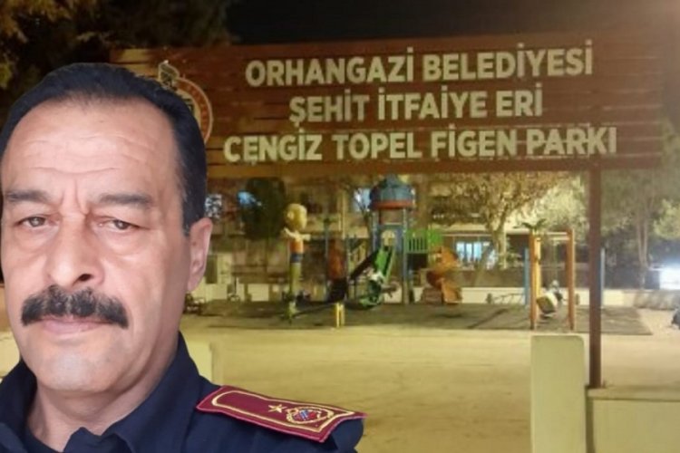Bursa'da o şehidin adı parka verildi