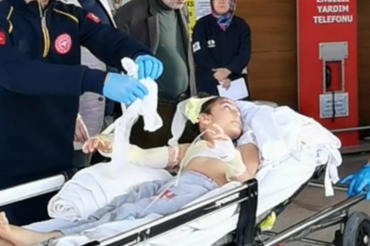 Bursa'da kaynar su dolu tencereye d&uuml;şen &ccedil;ocuk yaralandı