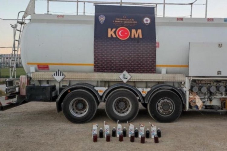 Eskişehir'de 22 bin litre ka&ccedil;ak akaryakıta el konuldu