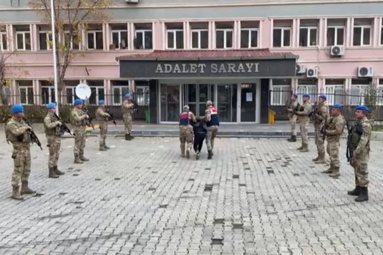 Muş'ta yakalanan PKK'lı ter&ouml;rist ile 2 iş birlik&ccedil;i tutuklandı