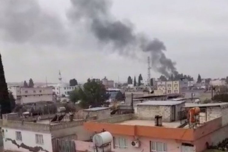Gaziantep Karkamış'taki saldırıya ilişkin g&ouml;r&uuml;nt&uuml;ler ortaya &ccedil;ıktı