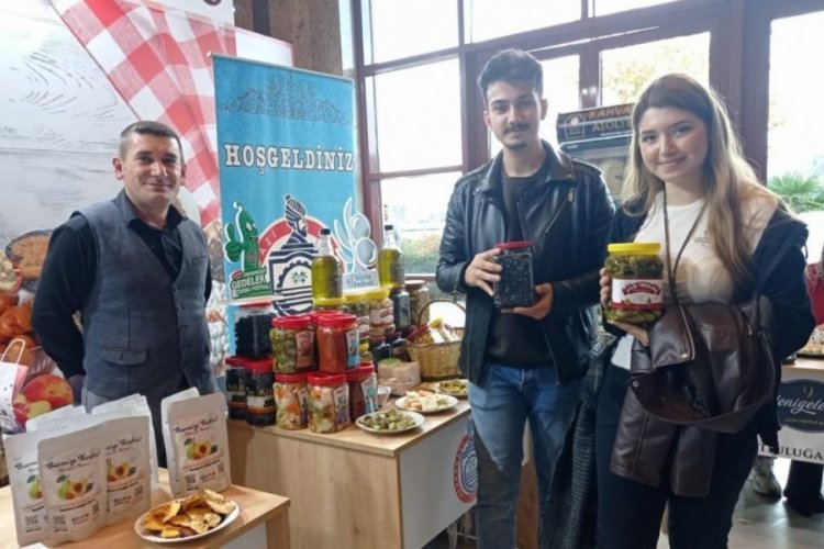 Bursa'nın turşu ve zeytinine İstanbul'daki konferansta b&uuml;y&uuml;k ilgi!