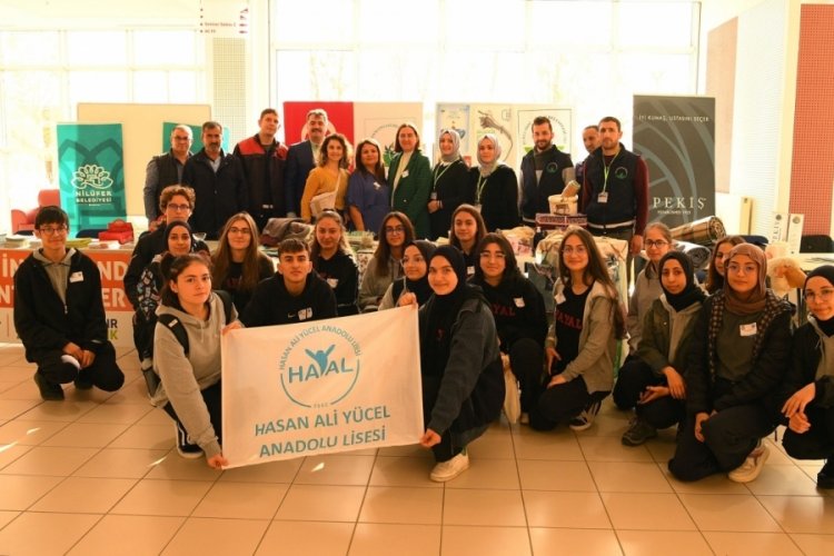 Tekstil Atıkları Bursa Osmangazi'de d&ouml;n&uuml;şt&uuml;