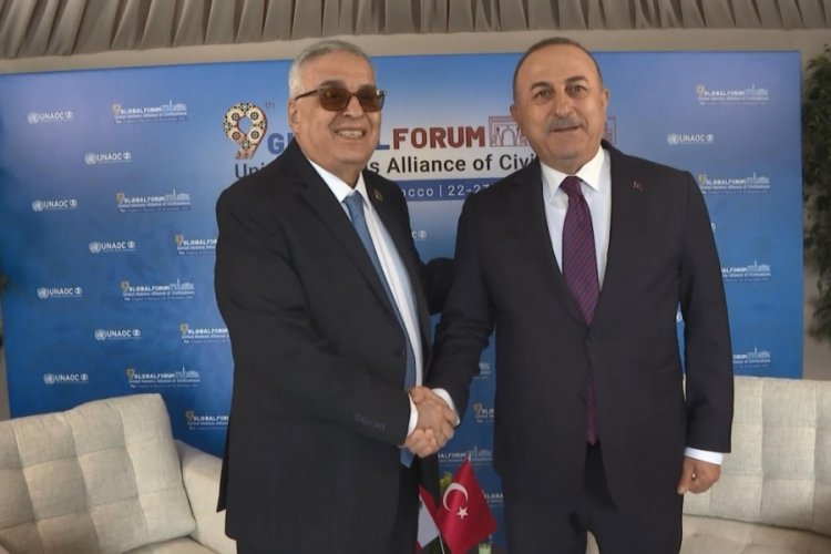 Bakan &Ccedil;avuşoğlu, L&uuml;bnan'lı mevkidaşı Abdallah BouHabib ile g&ouml;r&uuml;şt&uuml;