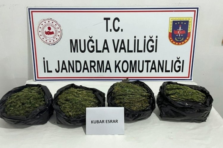 Muğla'da 4 kilo 246 gram uyuşturucu ele ge&ccedil;irildi