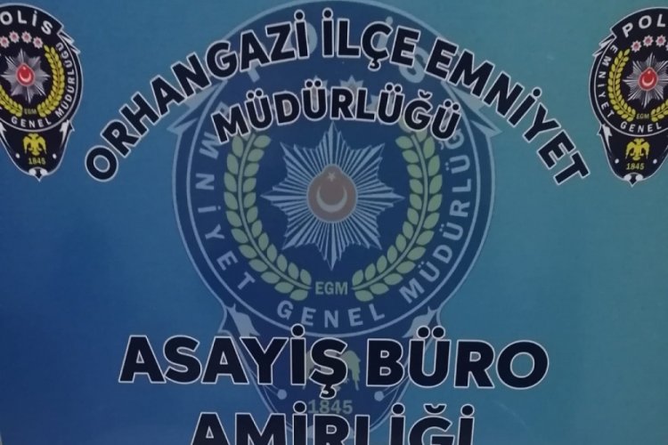 Bursa Orhangazi'de uyuşturucu ş&uuml;phelisi g&ouml;zaltında