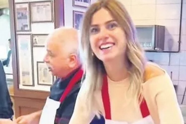 Nazlı Sabancı, Adana kebabı yapmayı &ouml;ğrendi