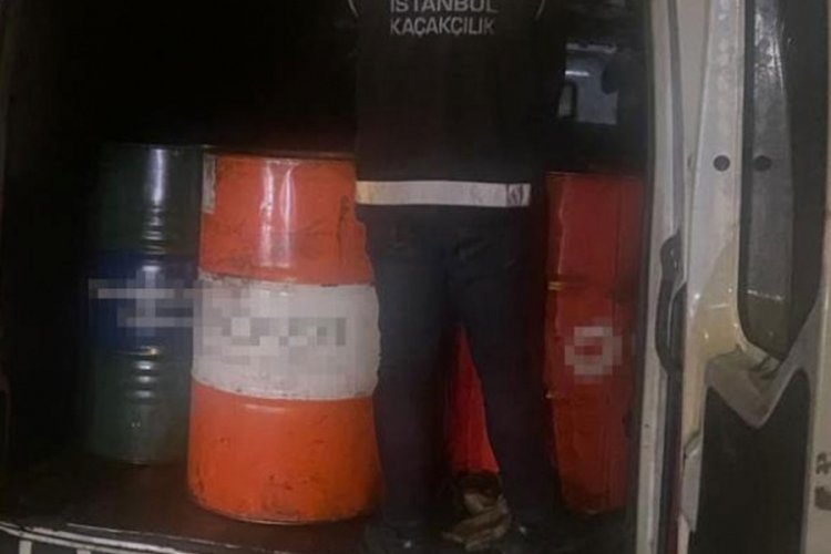 İstanbul'da ka&ccedil;ak akaryakıt ele ge&ccedil;irildi