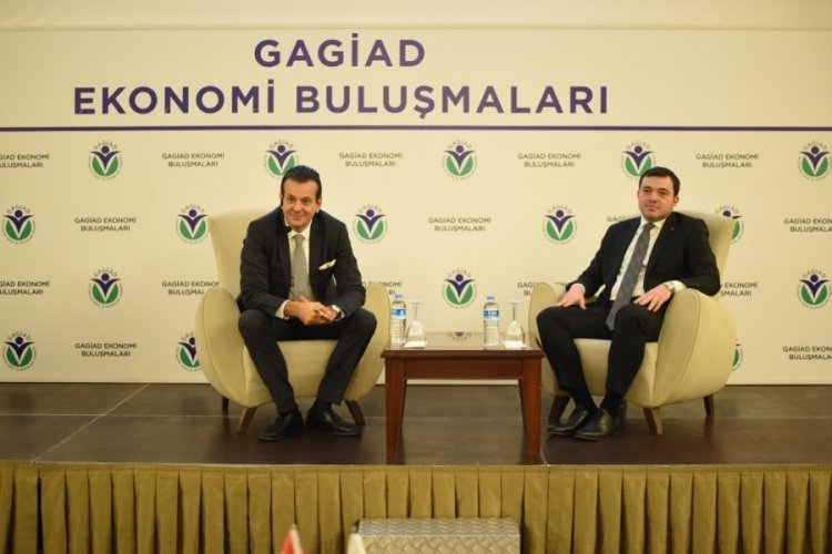 Murat Sağman ekonomik gelişmeleri GAGİAD'da değerlendirdi
