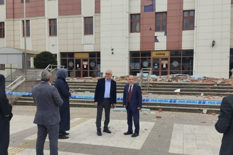 Gelecek Partisi Heyeti depremin ardından D&uuml;zce'yi ziyaret etti