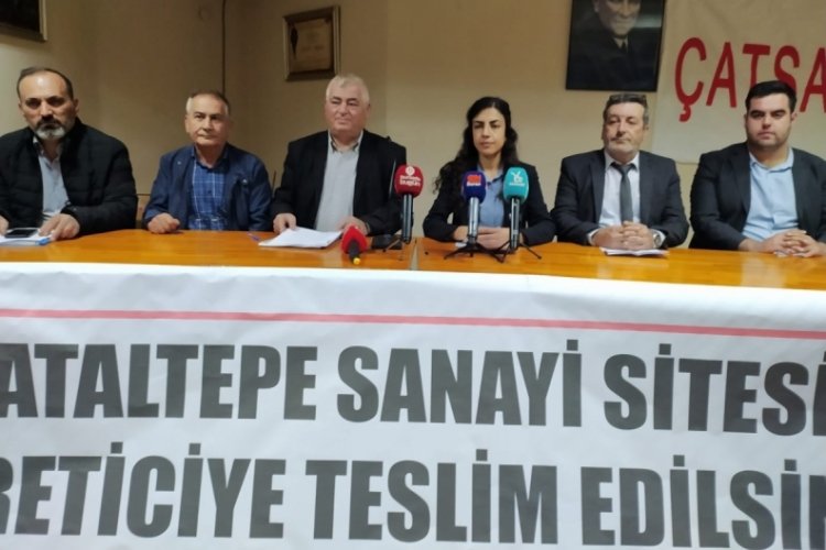 &Ccedil;ATSANDER ve Vatan Partisi Bursa'dan &Ccedil;ataltepe a&ccedil;ıklaması