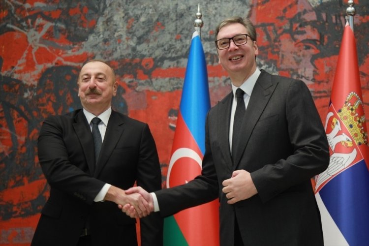 İlham Aliyev Sırbistan'a resmi ziyaret ger&ccedil;ekleştirdi