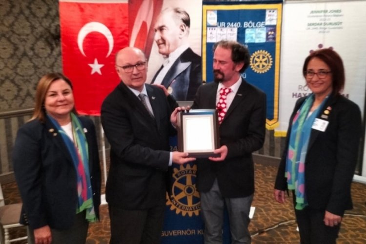 Bursa Kuzey Yıldızı Rotary Kul&uuml;b&uuml;nde k&uuml;lt&uuml;r sanat gecesi
