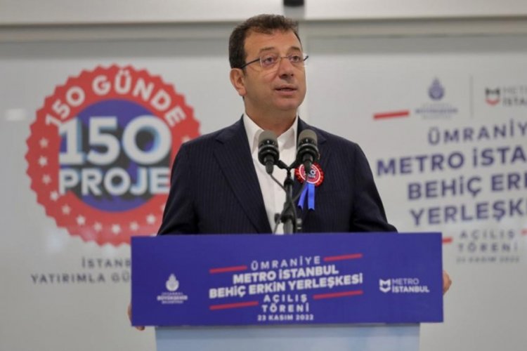 Ekrem İmamoğlu:  Bilim insanları acele etmemiz gerektiğini s&ouml;yl&uuml;yor