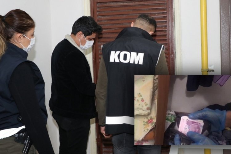 Mersin'de y&uuml;z binlerce sahte banknot basarak piyasaya s&uuml;rd&uuml;ler!