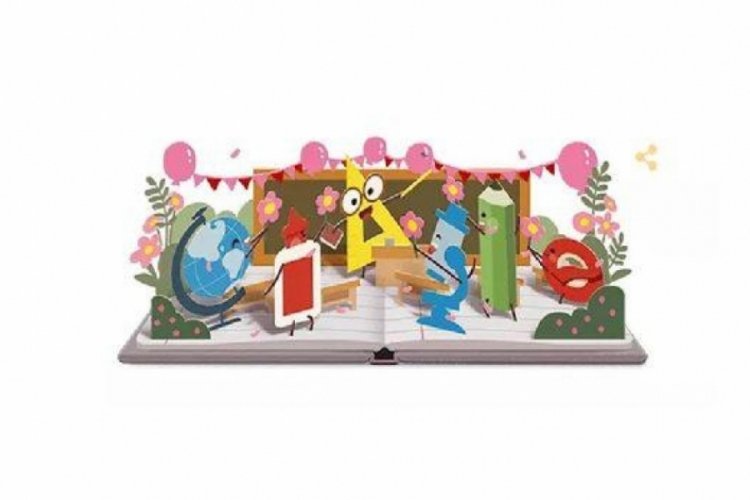 Google, &Ouml;ğretmenler G&uuml;n&uuml;'n&uuml; Doodle ile kutladı