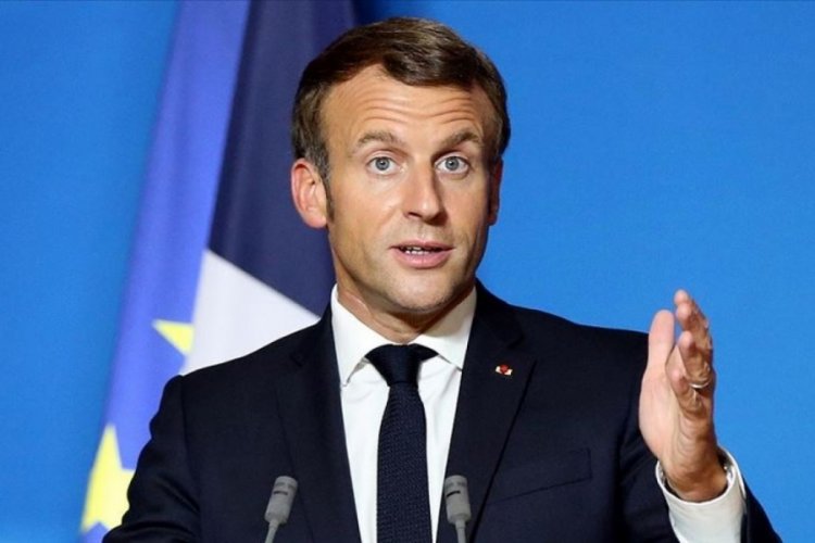 Fransa Cumhurbaşkanı Macron, yeni bir d&uuml;zene topluca ge&ccedil;iş yapıldığını s&ouml;yledi