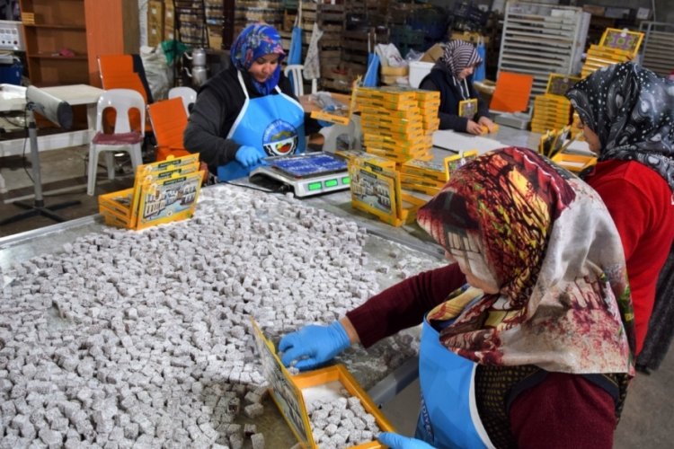 Almanya ve Hollanda, Osmaneli'nin lokumuna talep g&ouml;steriyor