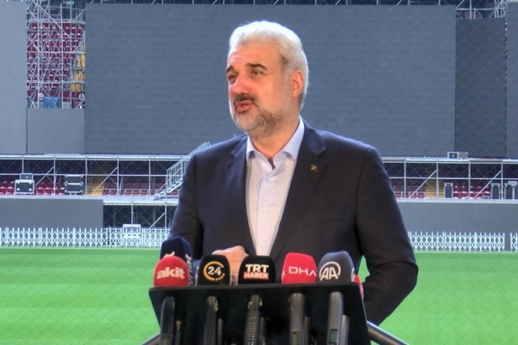 AK Partili Kabaktepe'den Nef Stadyumu zeminiyle ilgili a&ccedil;ıklama