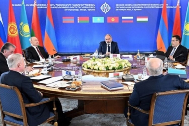 Paşinyan KGA&Ouml; zirvesinde kriz &ccedil;ıkardı