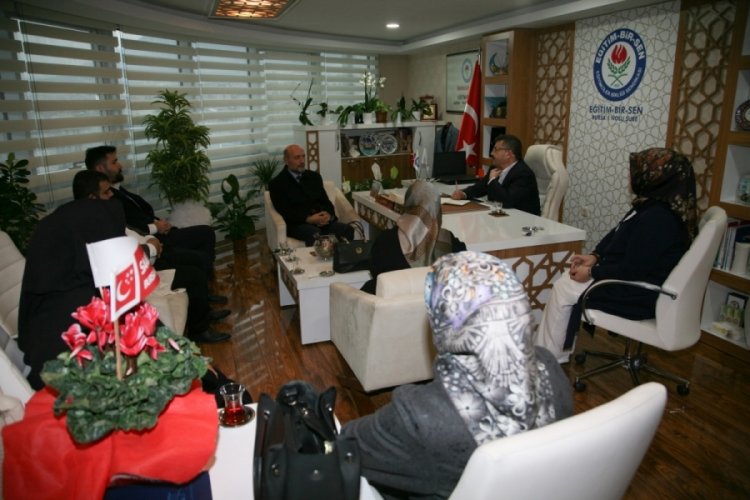 Bursa Saadet'ten&nbsp;Eğitim-Birsen'i ziyaret