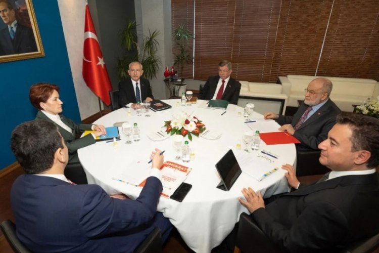 Altılı Masa'nın anayasa &ccedil;alışması hazır