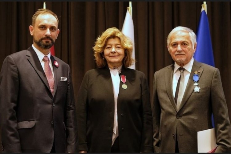 Fatma Durmaz Yılbirlik'e Polonya Cumhuriyeti'nden Şeref Nişanı