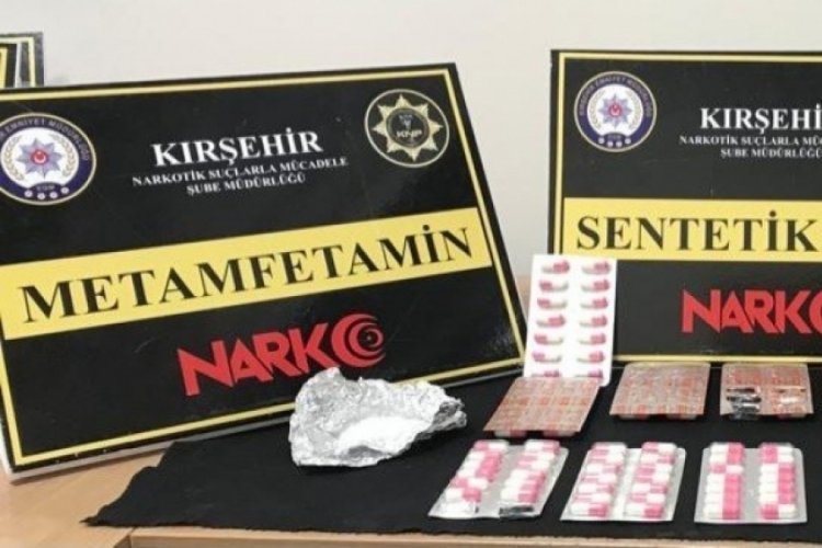 Kırşehir'de uyuşturucu operasyonu: 4 g&ouml;zaltı