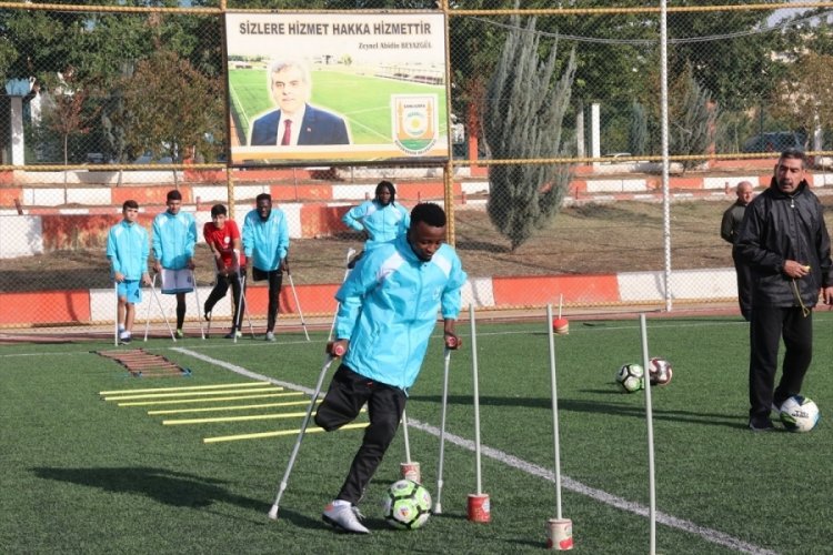 Eyy&uuml;biye Belediyespor Ampute Futbol Takımı, S&uuml;per Lig'e iddialı başlayacak